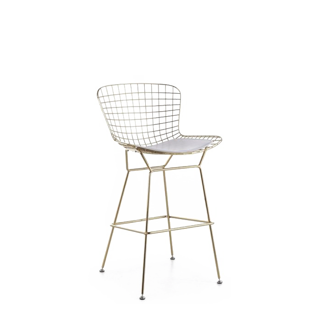 Golden Wire Bar Stool